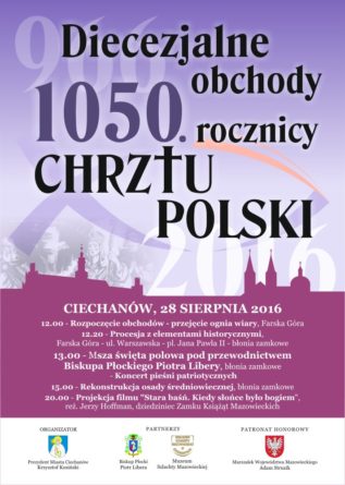 Utrudnienia w ruchu w dniu diecezjalnych obchodów 1050. rocznicy chrztu  Polski