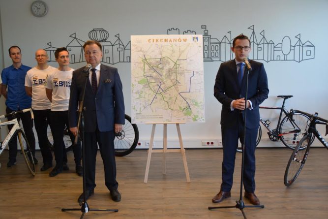 20 km nowych ścieżek rowerowych w Ciechanowie