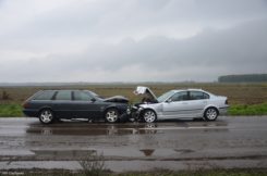 Wypadek na drodze wojewódzkiej nr 618 w miejscowości Osiek Górny!