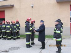 Nagrody dla Ciechanowskich strażaków.