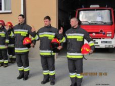 Ślubowanie strażaków