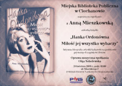 Spotkanie z Anną Mieszkowską