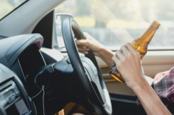 Pięciu kierowców pod wpływem alkoholu