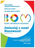 Budżet Obywatelski Mazowsza - spotkanie z mieszkańcami Ciechanowa już w lutym