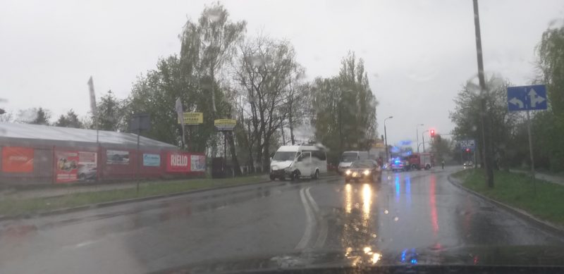PILNE! Poważny wypadek na skrzyżowaniu ul.Płockiej/Mazowieckiej
