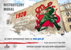 Historyczny Mural - 1920 polskie zwycięstwo dla wolności Europy - KONKURS
