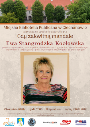 Spotkanie autorskie z Ewą Stangrodzką - Kozłowską