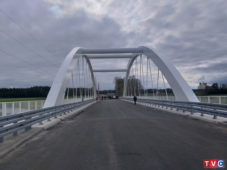 Otwarcie mostu na rzece Orzyc