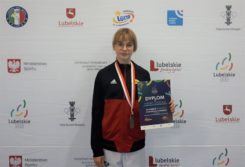 Dwa medale zawodników Promyka w Mistrzostwach Polski Juniorów Młodszych w Taekwondo