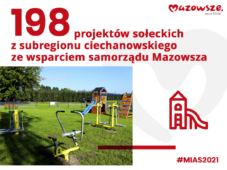 198 sołeckich projektów z subregionu ciechanowskiego ze wsparciem samorządu województwa