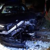 Wypadek drogowy w Luberadzu