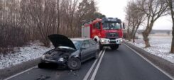 Wypadek drogowy w gminie Ojrzeń