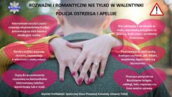 Rozważni i romantyczni nie tylko w Walentynki - policja ostrzega przed oszustami matrymonialnymi