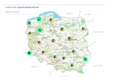 Mieszkańcy powiatu ciechanowskiego chętnie korzystają z Krajowej Mapy Zagrożeń Bezpieczeństwa