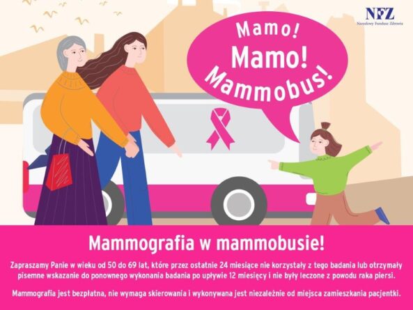 Postój mammobusów na terenie powiatu ciechanowskiego ￼