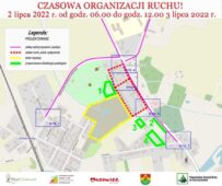 Zmiana organizacja ruchu w związku otwarciem Parku Edukacji i Rozrywki w Gołotrzyźnie