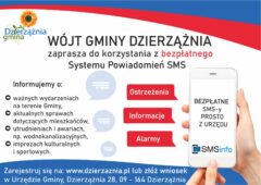Gmina Dzierzążnia powiadomi swoich mieszkańców SMS-em o ważnych wydarzeniach
