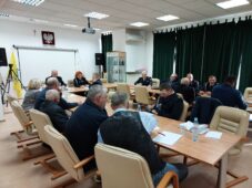 Posiedzenie Zarządu Oddziału Gminnego Związku Ochotniczych Straży Pożarnych R.P. w Przasnyszu