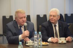 Spotkanie starosty ciechanowskiego z wicewojewodą oraz samorządowcami z powiatu ciechanowskiego [VIDEO]