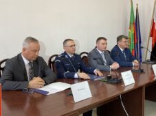 Uroczyste podpisanie umowy w sprawie budowy nowego posterunku policji na terenie Gminy Sońsk VIDEO/FOTO