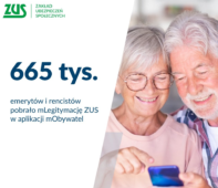 Z mLegitymacji ZUS korzysta już ponad 665 tys. emerytów i rencistów