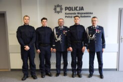 Komendant Powiatowy Policji w Ciechanowie uhonorowany Srebrnym Medalem za Długoletnią Służbę