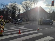 26-latek ranny w wypadku w Ciechanowie